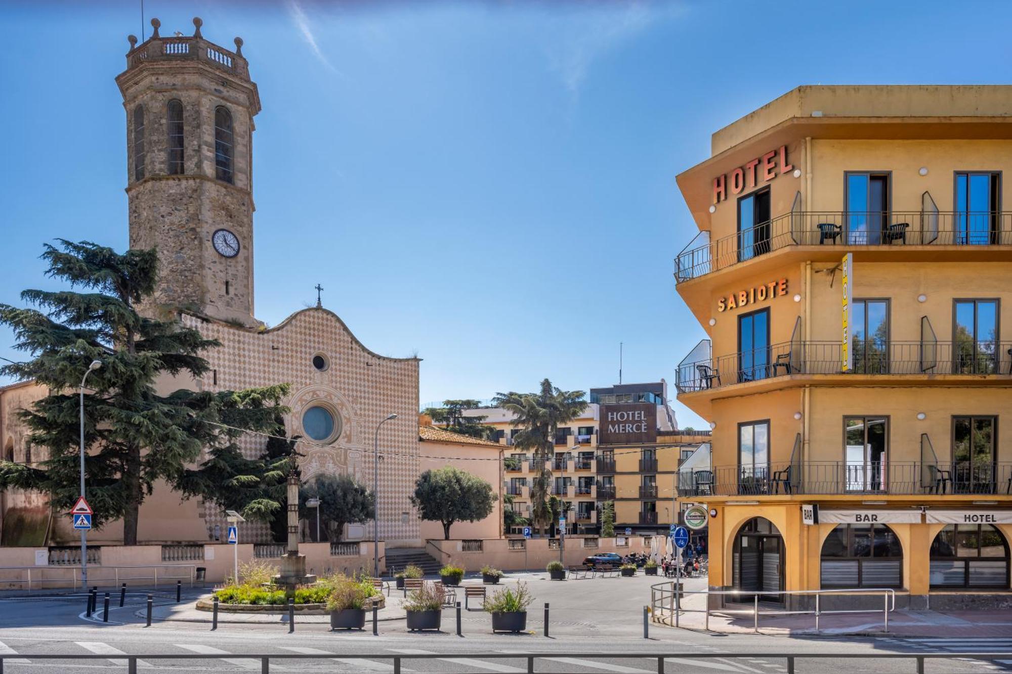 Hotel Sabiote Pineda de Mar Exterior foto