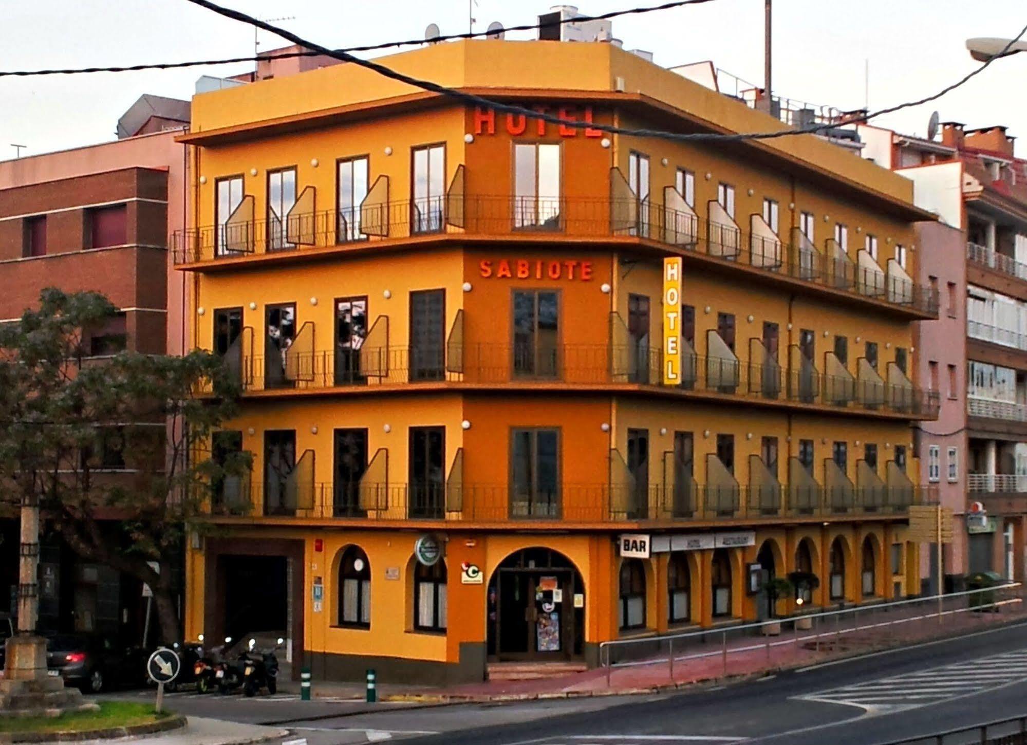 Hotel Sabiote Pineda de Mar Exterior foto